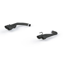 Load image into Gallery viewer, MBRP 18-20 Ford Mustang GT 2.5in Black Coated Non Active Dual Axle Back Exhaust - 4in Dual Wall Tips Axle Back MBRP
