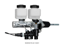 Load image into Gallery viewer, Wilwood Tandem Remote M/C Kit w L/H Brkt &amp; Prop Valve - 7/8in Bore Ball Burnished-W/Pushrod Brake Master Cylinder Wilwood

