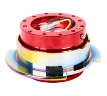 Load image into Gallery viewer, NRG Quick Release Gen 2.5 - Red Body / Neochrome Ring Quick Release Adapters NRG
