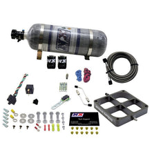 Load image into Gallery viewer, Nitrous Express Single Entry Crossbar 8500 Based Throttle Body Nitrous Kit w/12lb Composite Bottle Nitrous Systems Nitrous Express
