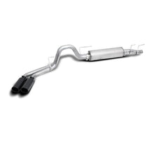 Load image into Gallery viewer, Gibson 21-24 Ford F150 Truck 5.0L 3/2.5in Cat-Back Dual Sport Exhaust System Stainless - Black Elite Catback Gibson
