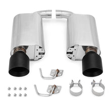 Load image into Gallery viewer, Mishimoto 2015+ Ford Mustang GT Street Axleback Exhaust w/ BlackTips Axle Back Mishimoto
