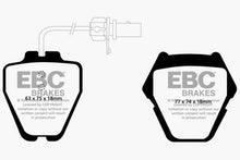 Load image into Gallery viewer, EBC 99-01 Audi A6 Quattro 2.7 Twin Turbo Sedan (8 Pad Set) Redstuff Front Brake Pads Brake Pads - Performance EBC   
