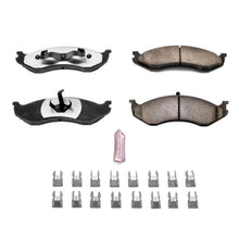 Load image into Gallery viewer, Power Stop 90-01 Jeep Cherokee Front Z36 Truck &amp; Tow Brake Pads w/Hardware Brake Pads - Performance PowerStop   
