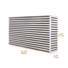 Load image into Gallery viewer, Mishimoto Universal Air-to-Air Intercooler Core - 17.75in / 11.8in / 4.5in Intercoolers Mishimoto
