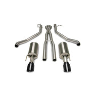 Corsa 05-06 Pontiac GTO 6L V8 2.5in Sport Cat-Back Exhaust + XPipe w/Dual Exit Single 4in BlackTips Catback CORSA Performance