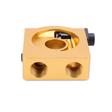 Load image into Gallery viewer, Mishimoto Oil Sandwich Plate w/ Rear-Mounted Thermostat Oil Filter Blocks Mishimoto
