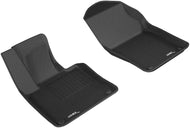 3D MAXpider 2017-2019 Volvo S90/V90 Kagu 1st Row Floormat - Black Floor Mats - Rubber 3D MAXpider   