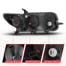 Load image into Gallery viewer, ANZO 2008-2010 Scion Xb Projector Headlights w/ Halo Black Headlights ANZO
