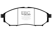 Load image into Gallery viewer, EBC 08-13 Infiniti EX35 3.5 Yellowstuff Front Brake Pads Brake Pads - Performance EBC   
