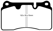 Load image into Gallery viewer, EBC 04-12 Aston Martin DB9 5.9 Yellowstuff Front Brake Pads Brake Pads - Performance EBC   
