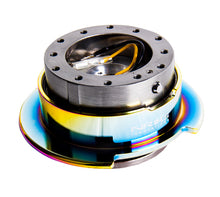 Load image into Gallery viewer, NRG Quick Release Gen 2.5 - Gunmetal Body / Neochrome Ring Quick Release Adapters NRG
