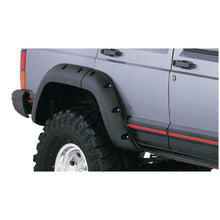 Load image into Gallery viewer, Bushwacker 84-01 Jeep Cherokee Cutout Style Flares 4pc Fits 4-Door Sport Utility Only - Black Fender Flares Bushwacker
