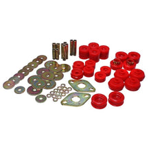 Load image into Gallery viewer, Energy Suspension 96-99 Toyota 4Runner 2WD/4WD Red Body Mount Bushing Set Bushing Kits Energy Suspension
