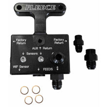 Load image into Gallery viewer, Fleece Performance 03-07 Dodge 5.9L / 07.5-09 6.7L Cummins 3rd Gen Fuel Distribution Block Fuel Manifolds Fleece Performance
