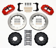 Wilwood Narrow Superlite 6R Front Hat Kit 13.06in Red E36 BMW M3 | 140-8797-R