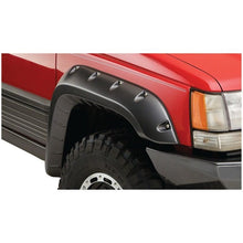 Load image into Gallery viewer, Bushwacker 93-98 Jeep Grand Cherokee Cutout Style Flares 4pc - Black Fender Flares Bushwacker
