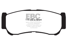 Load image into Gallery viewer, EBC 07-09 Hyundai Santa Fe 2.7 Greenstuff Rear Brake Pads Brake Pads - Performance EBC   
