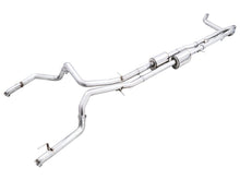 Load image into Gallery viewer, AWE Tuning 22-23 GMC Sierra 1500 AT4X 6.2L 0FG Catback Split Dual (Flat Bumper) - Bashguard(No Tips) Catback AWE Tuning   
