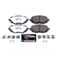 Power Stop 17-19 Fiat 124 Spider Front Z26 Extreme Street Brake Pads w/Hardware Brake Pads - Performance PowerStop   