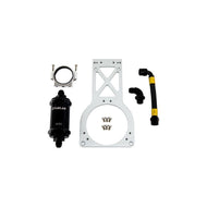 Fuelab Fuel Surge Upgrade Filter Kit (Bracket/Hardware/Hose Assembly/90 Degree Fitting) - 235mm | 23903