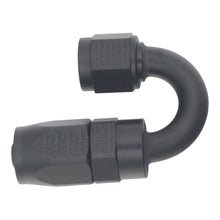 Load image into Gallery viewer, DeatschWerks 6AN Female Swivel 180-Degree Hose End CPE - Anodized Matte Black Fittings DeatschWerks

