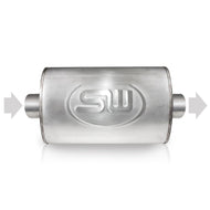Stainless Works 2.25in ID CENTER INLET/ 2.25in OD CENTER OUTLET 5inX9in | TM5C22C22C