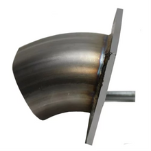 Load image into Gallery viewer, Granatelli 3.0in 45 Deg Angle True Oval Turn Down Exhaust Adapters Granatelli Motor Sports
