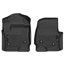 Load image into Gallery viewer, Husky Liners 2017 Ford F250 Crew Cab Vinyl X-Act Contour Black Floor Liners Floor Mats - Rubber Husky Liners
