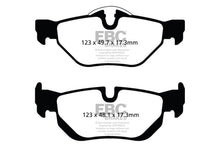 Load image into Gallery viewer, EBC 13+ BMW X1 2.0 Turbo (28i) Greenstuff Rear Brake Pads Brake Pads - Performance EBC   
