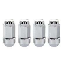 Load image into Gallery viewer, McGard Hex Lug Nut (Cone Seat Bulge Style) M14X1.5 / 22mm Hex / 1.945in. Length (4-Pack) - Chrome Lug Nuts McGard
