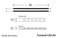 Load image into Gallery viewer, Diode Dynamics LED Footwell Kit - Blue Light Strip LED Diode Dynamics   
