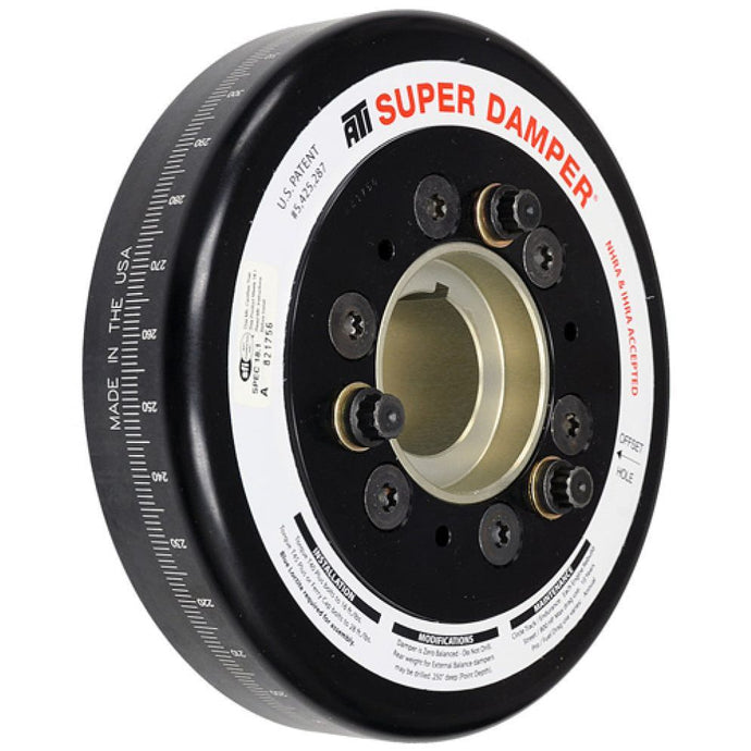 ATI Damper - 6.325in - Alum - Chevy BB - 3 Ring - Alum Hub Crankshaft Dampers ATI