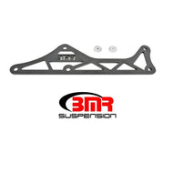 BMR 16-17 6th Gen Camaro Aluminum Driveshaft Tunnel Brace - Black Hammertone Chassis Bracing BMR Suspension