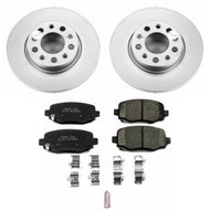 Power Stop 16-18 Fiat 500X Rear Z17 Evolution Geomet Coated Brake Kit Brake Kits - Performance Blank PowerStop