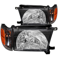 Load image into Gallery viewer, ANZO 1999-2002 Toyota 4Runner Crystal Headlights Black Headlights ANZO
