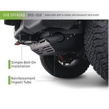 Load image into Gallery viewer, DV8 Offroad 20-22 Jeep Wrangler JL (3.0L Diesel) Rear Diff Skid Plate for Dana 44 Skid Plates DV8 Offroad
