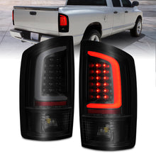 Load image into Gallery viewer, ANZO 2002-2006 Dodge Ram 1500 LED Tail Lights w/ Light Bar Black Housing Smoke Lens Tail Lights ANZO
