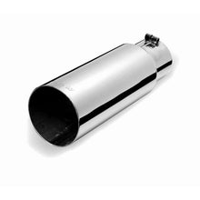 Load image into Gallery viewer, Gibson Rolled Edge Angle-Cut Tip - 4in OD/3.5in Inlet/12in Length - Stainless Tips Gibson
