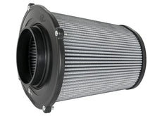 Load image into Gallery viewer, aFe Quantum Pro DRY S Air Filter Flat Top - 5in Flange x 9in Height Cold Air Intakes aFe
