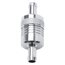 Load image into Gallery viewer, Edelbrock Fuel Filter Aluminum 3In X 01/ 1/8In 3/8In Inlet/Outlet Chrome Fuel Filters Edelbrock
