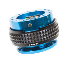 Load image into Gallery viewer, NRG Quick Release Kit - Pyramid Edition - Blue Body / Black Pyramid Ring Quick Release Adapters NRG
