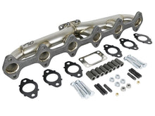 Load image into Gallery viewer, aFe Twisted Steel Header Turbo Manifold (T3) 98.5-02 Dodge Diesel Trucks L6 5.9L (td) Headers &amp; Manifolds aFe
