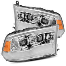 Load image into Gallery viewer, AlphaRex 09-18 Dodge Ram 1500HD PRO-Series Projector Headlights Plank Style Chrome w/Seq Signal/DRL Headlights AlphaRex
