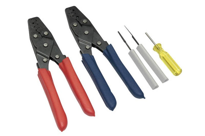Haltech Dual Crimper Set - Includes 3 Pin Removal Tools Tools Haltech