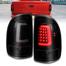 Load image into Gallery viewer, ANZO 1997-2004 Dodge Dakota LED Taillights Black Housing Smoke Lens Pair Tail Lights ANZO
