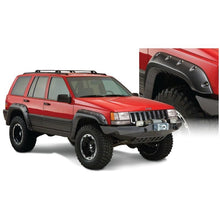 Load image into Gallery viewer, Bushwacker 93-98 Jeep Grand Cherokee Cutout Style Flares 4pc - Black Fender Flares Bushwacker
