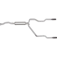 Gibson 96-97 Chevrolet C1500 Base 4.3L 2.5in Cat-Back Dual Split Exhaust - Stainless Catback Gibson