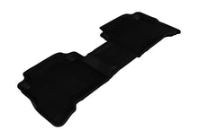 Load image into Gallery viewer, 3D MAXpider 2011-2013 Kia Sorento 7-Seats Kagu 2nd Row Floormats - Black Floor Mats - Rubber 3D MAXpider   
