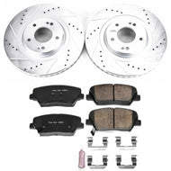 Power Stop 13-18 Hyundai Santa Fe Sport Front Z23 Evolution Sport Brake Kit Brake Kits - Performance D&S PowerStop   